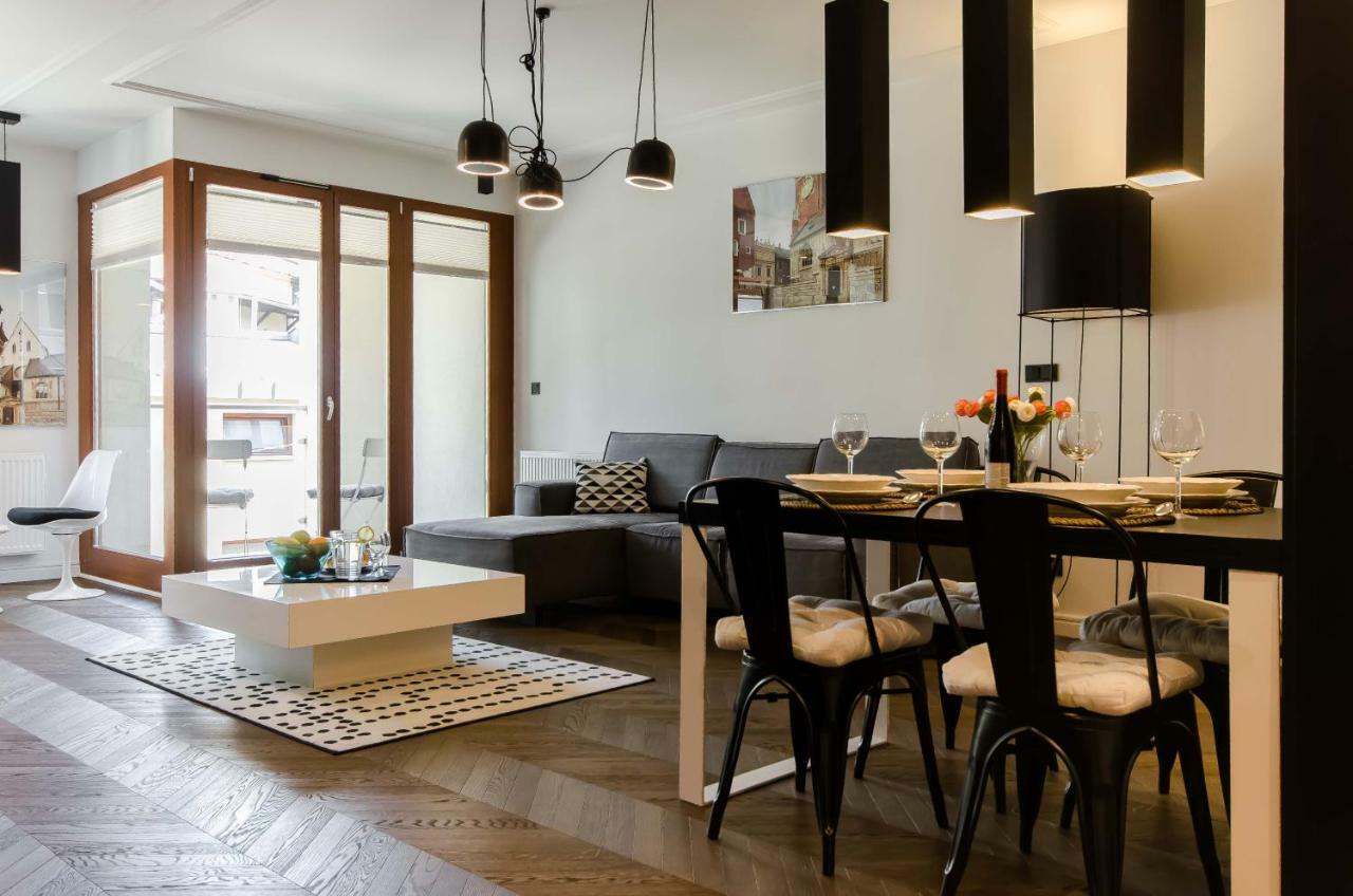 Central Kazimierz Apartment With Balcony Cracóvia Exterior foto